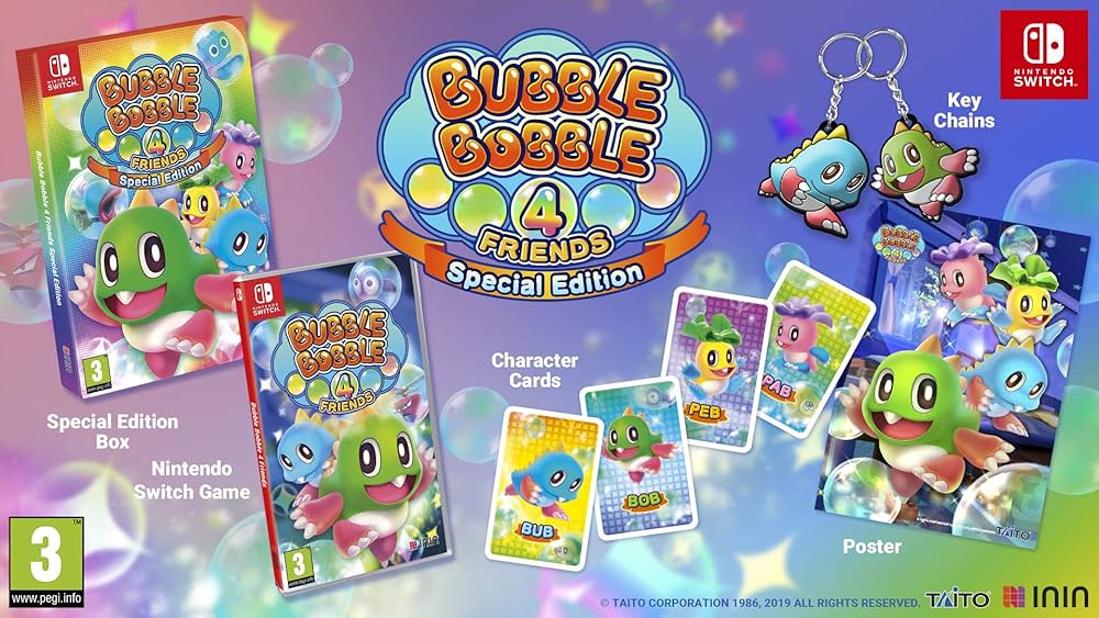 Bubble Bobble 4 Friends (Special Edition) for Nintendo